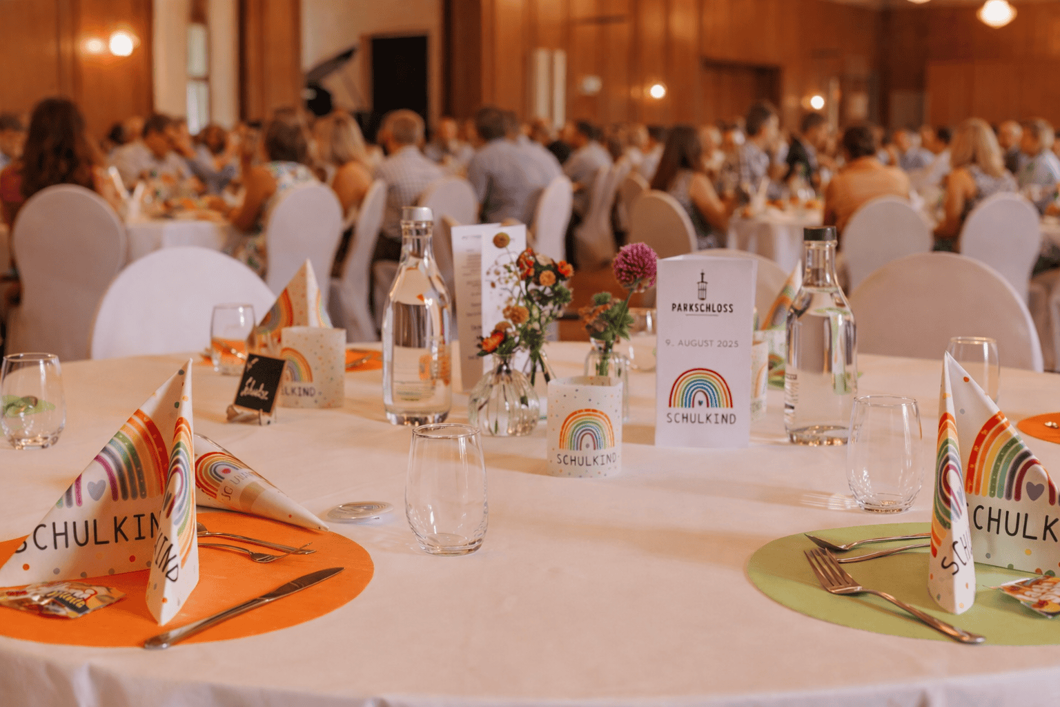 Schulanfang Einschulungsfeier Parkschloss Leipzig Festsaal